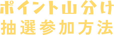 ポイント山分け抽選参加方法